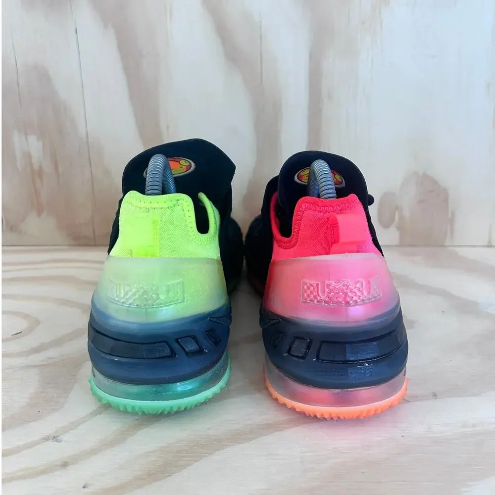 Nike - Air Zoom Max Lebron 18 - Sneakers - Black - Big Kid's - 5.5Y - CW2760-009